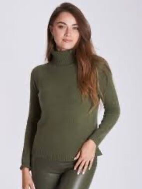 Moss Green Cashmere Sweater